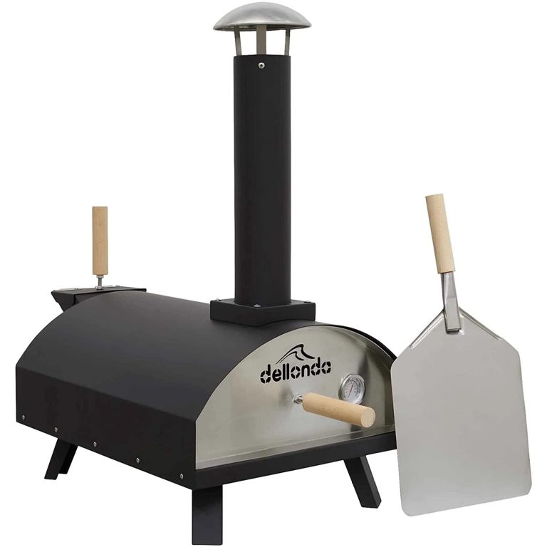 The Dellonda pizza oven is a wood powered portable oven